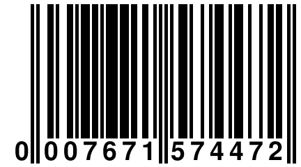 0 007671 574472