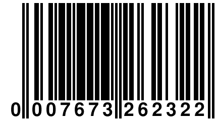 0 007673 262322