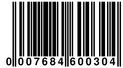 0 007684 600304