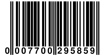 0 007700 295859