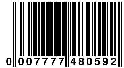 0 007777 480592