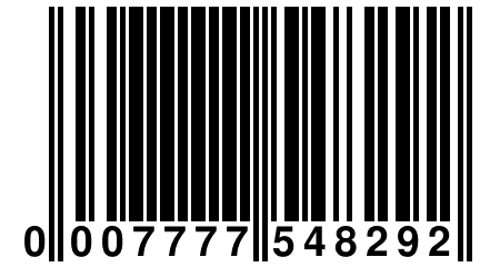 0 007777 548292