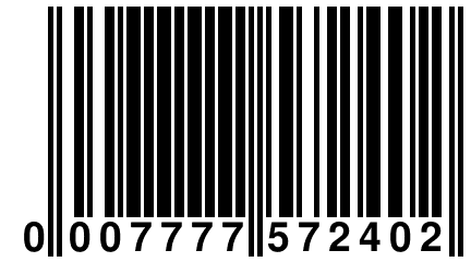 0 007777 572402