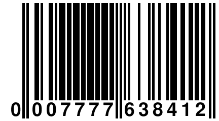 0 007777 638412