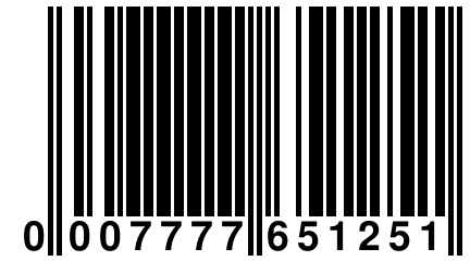 0 007777 651251