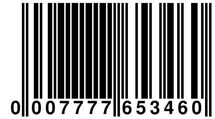 0 007777 653460