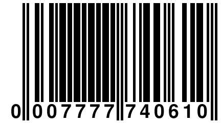 0 007777 740610