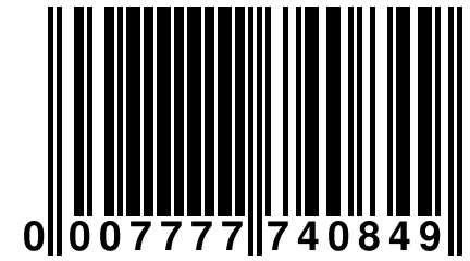 0 007777 740849