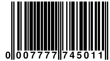 0 007777 745011