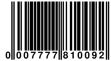 0 007777 810092