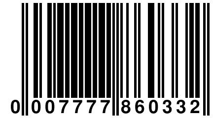 0 007777 860332