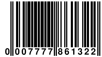 0 007777 861322