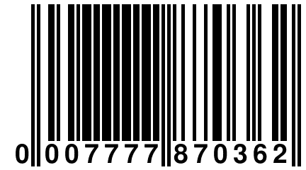 0 007777 870362