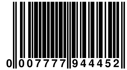 0 007777 944452