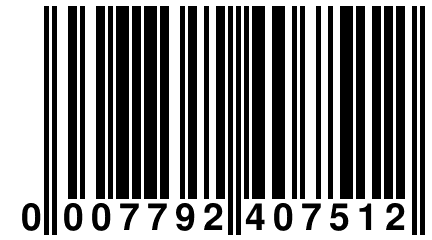 0 007792 407512