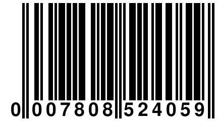 0 007808 524059