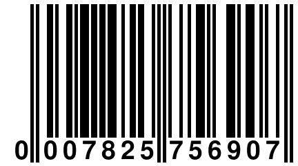 0 007825 756907