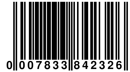 0 007833 842326