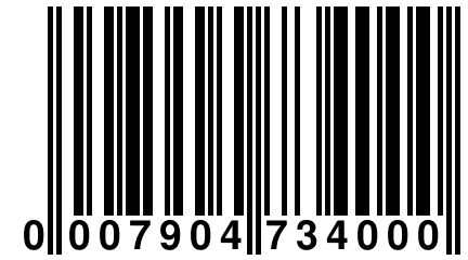 0 007904 734000