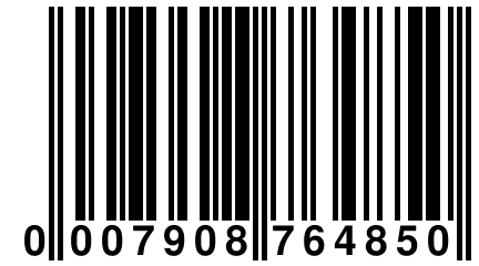 0 007908 764850