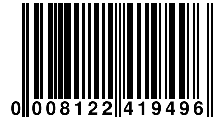 0 008122 419496