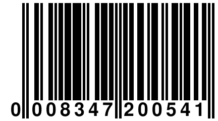 0 008347 200541