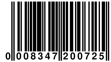 0 008347 200725