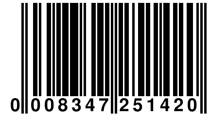 0 008347 251420