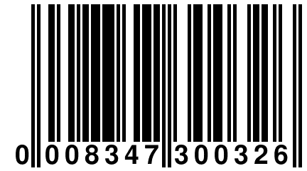 0 008347 300326