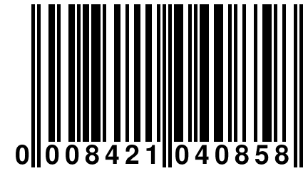 0 008421 040858