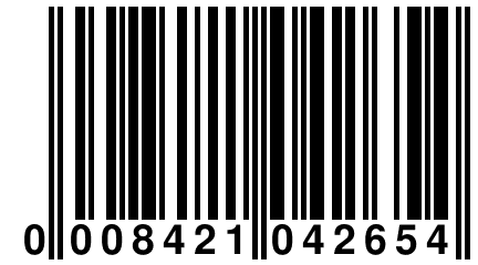 0 008421 042654