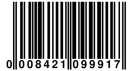 0 008421 099917