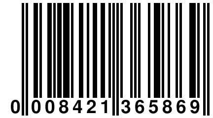 0 008421 365869