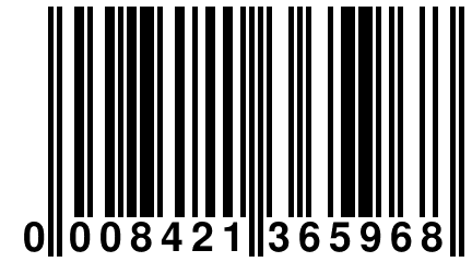 0 008421 365968