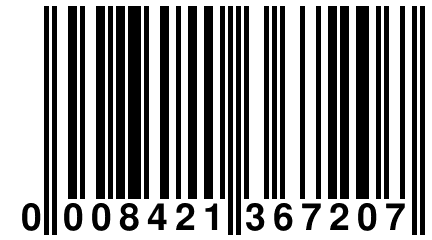 0 008421 367207