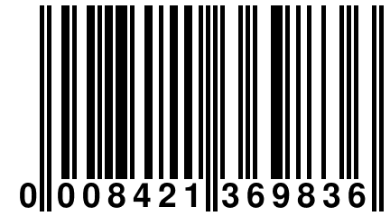 0 008421 369836