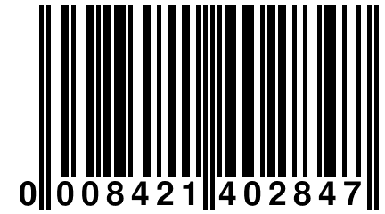 0 008421 402847