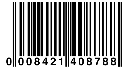 0 008421 408788