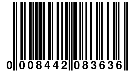 0 008442 083636