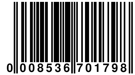 0 008536 701798