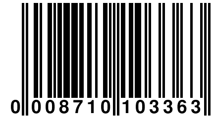 0 008710 103363