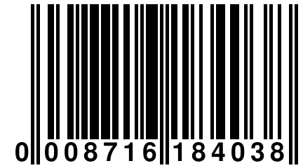 0 008716 184038