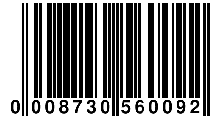 0 008730 560092