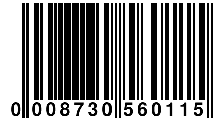 0 008730 560115