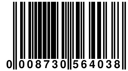 0 008730 564038