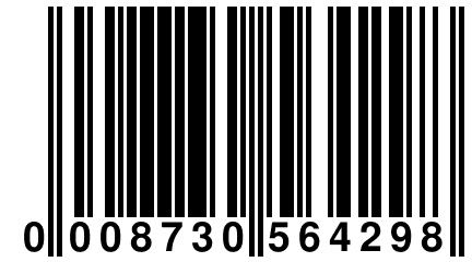 0 008730 564298