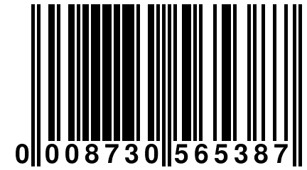 0 008730 565387