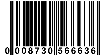 0 008730 566636