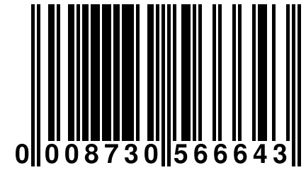 0 008730 566643