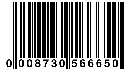 0 008730 566650